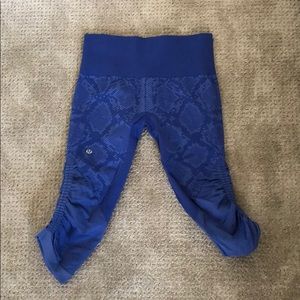 Lululemon cropped leggings
